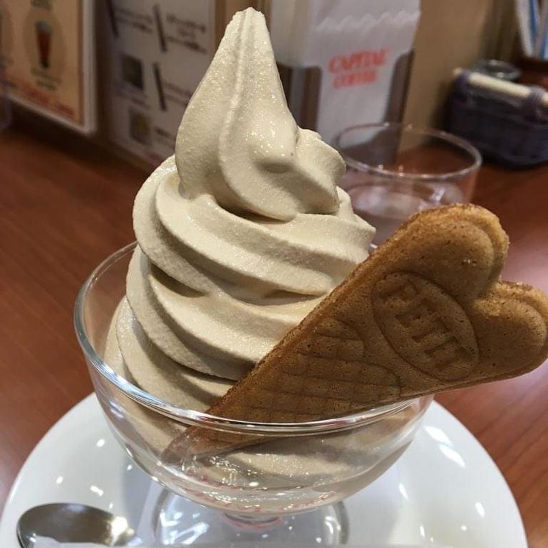 コーヒー屋さんのソフトクリーム(キャピタルコーヒー 吉祥寺東急店)