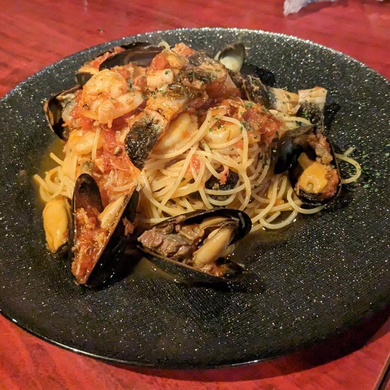 うなぎと和牛と海戦でペスカトーレ(にくがとう　人形町店)