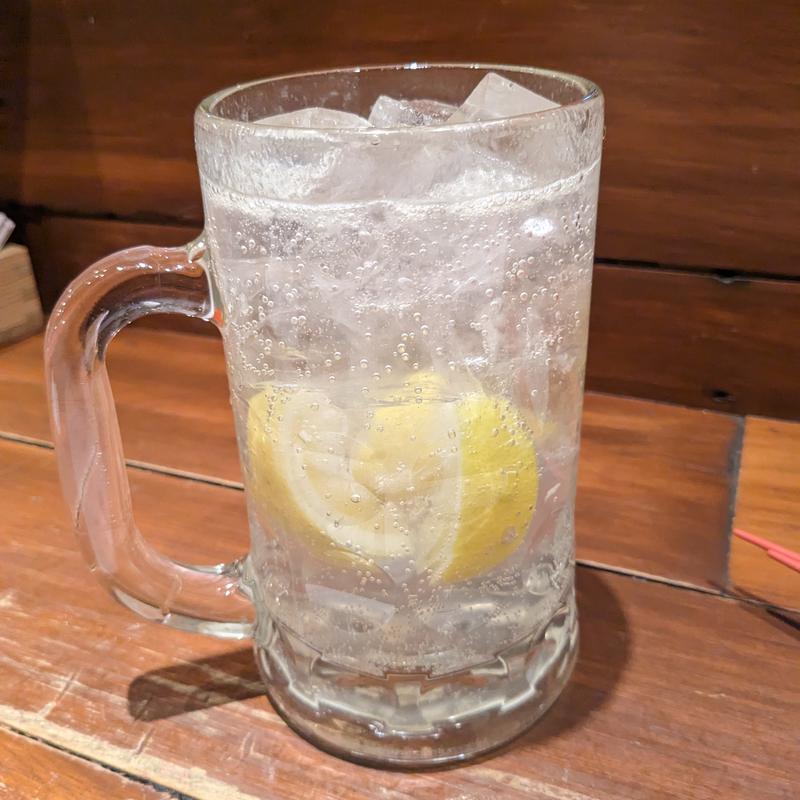 生レモンソーダ割（大）(魚まみれ眞吉 恵比寿店 （ウオマミレシンキチ）)