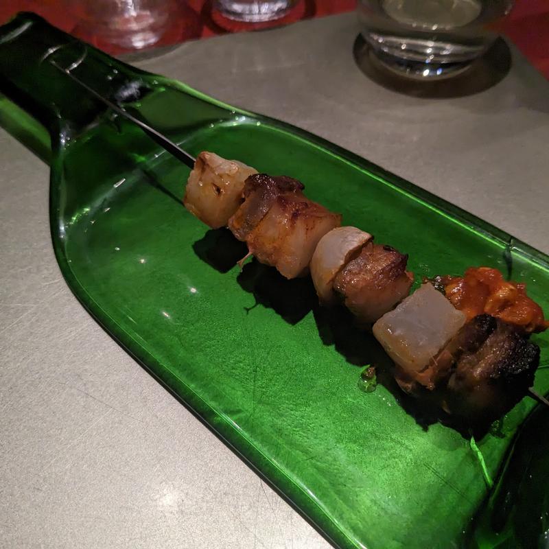 山鯨のサテ(誦月)