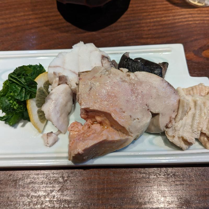 あんこう湯引き(山長 )