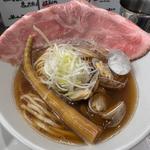 はまぐりラーメン(くそオヤジ最後のひとふり 堺筋本町店)