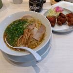 国産鶏ももの唐揚げセット(羹と麺嘉六田)