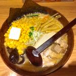 味噌ラーメン(麺処 白樺山荘 新千歳空港店)