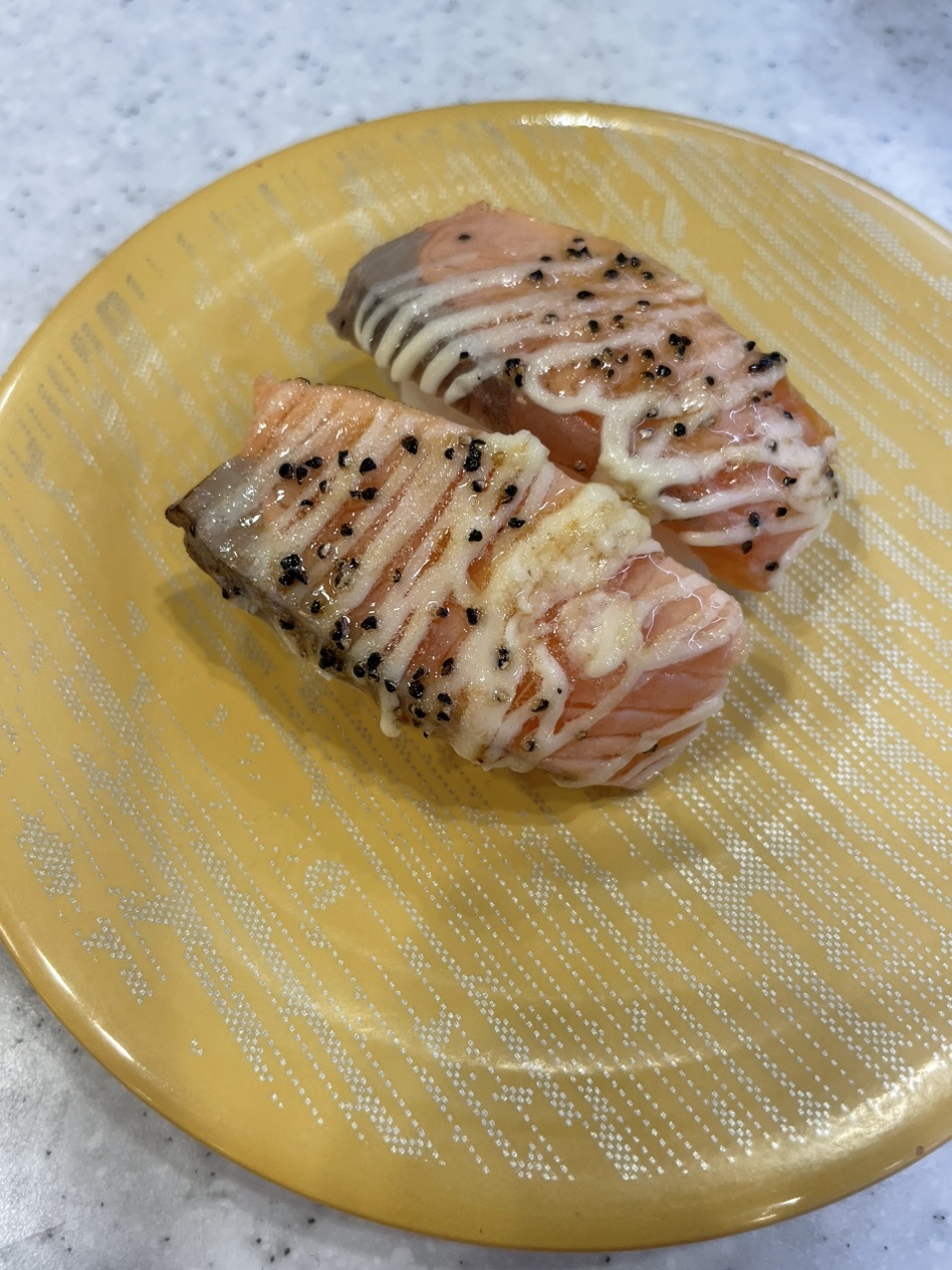 サーモンマヨペッパー炙り(かっぱ寿司 新発田店)の口コミ一覧