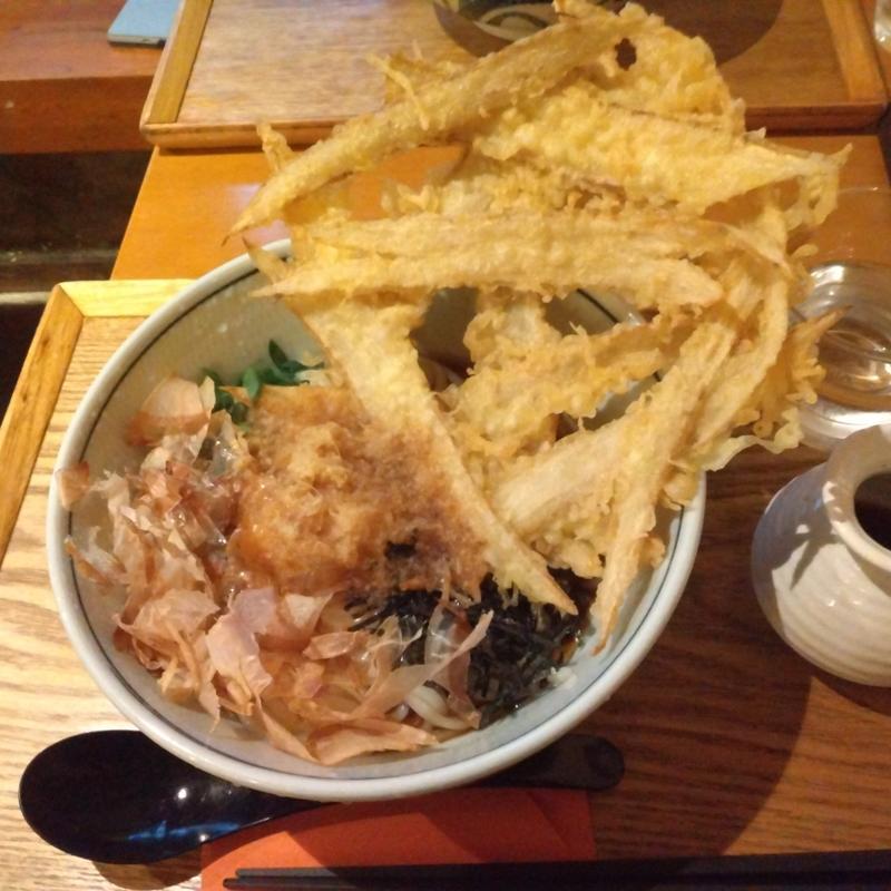 ごぼう天うどん(武膳 神田小川町店 （ぶぜん）)