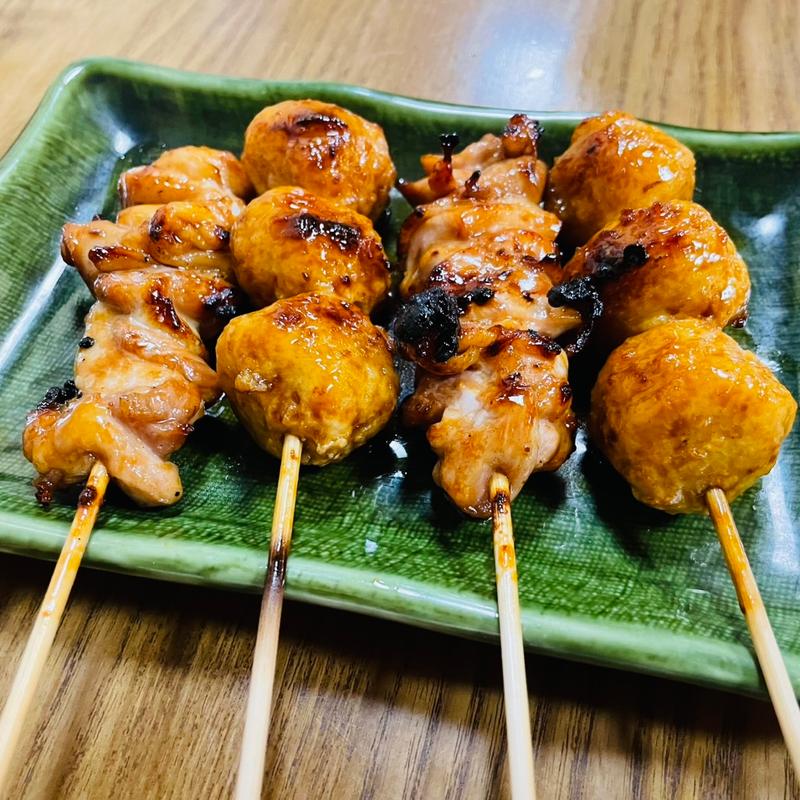 もも焼き＋つくね焼き(串焼き 与兵)