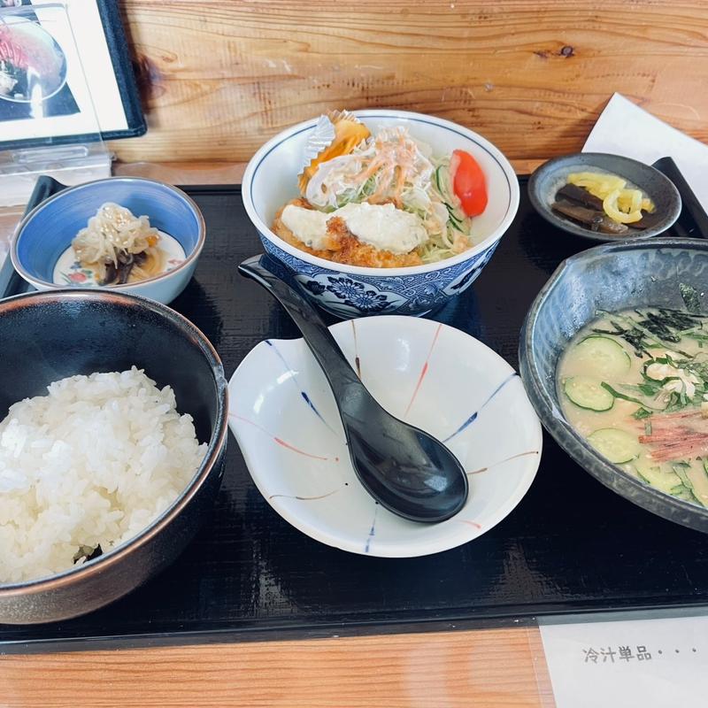 冷や汁定食(南風茶屋 )