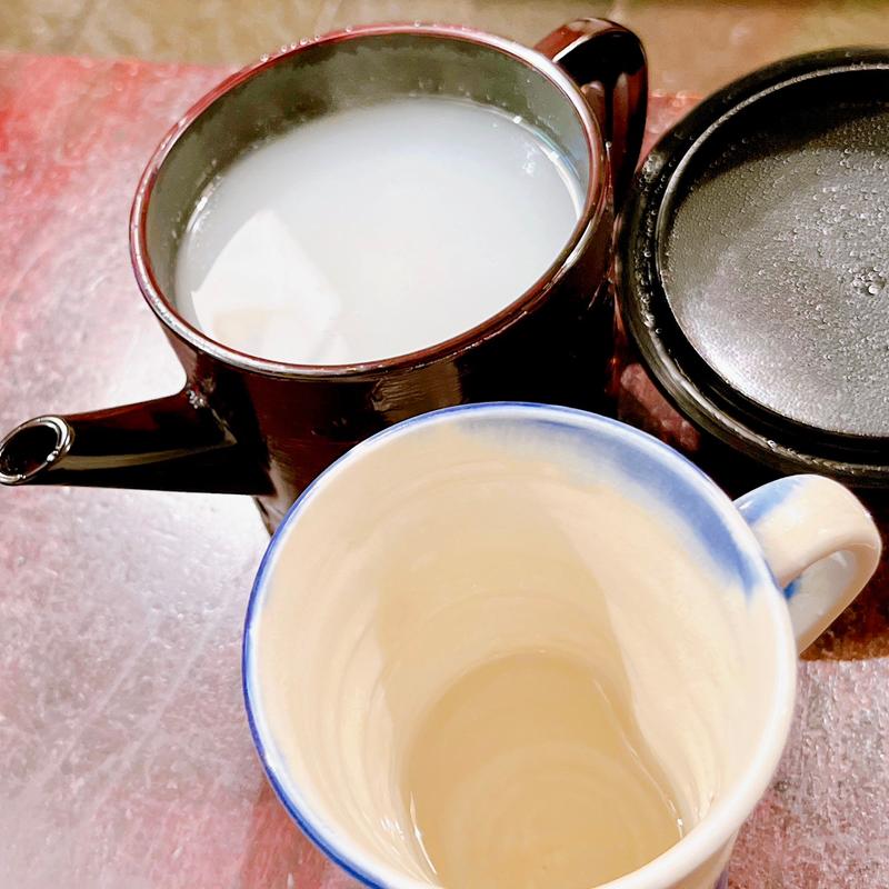 蕎麦焼酎(蕎麦湯割り)(寺方蕎麦 長浦)