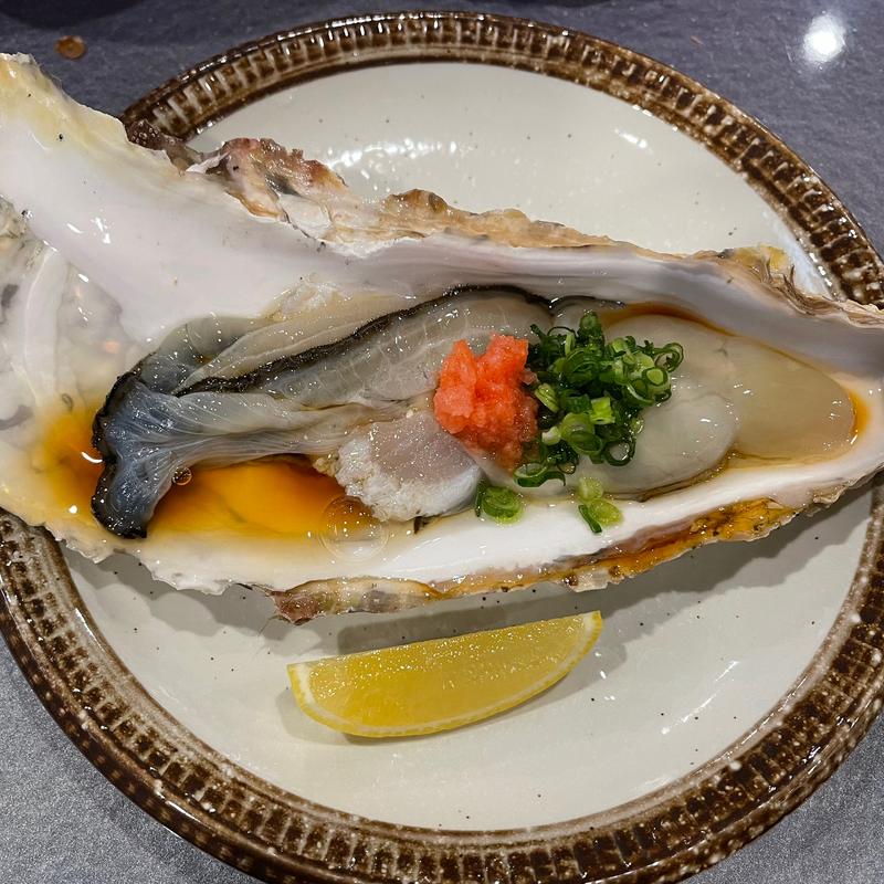 生牡蠣ポン酢(鈴亭 （リンテイ）)