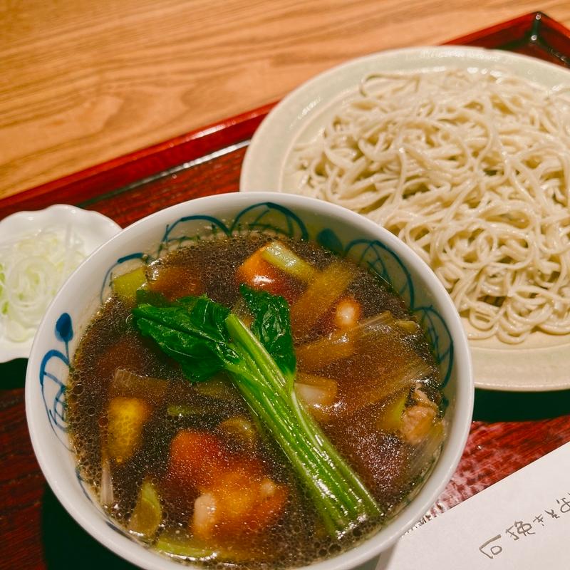 鳥せいろ(石挽きそば 蕎真)