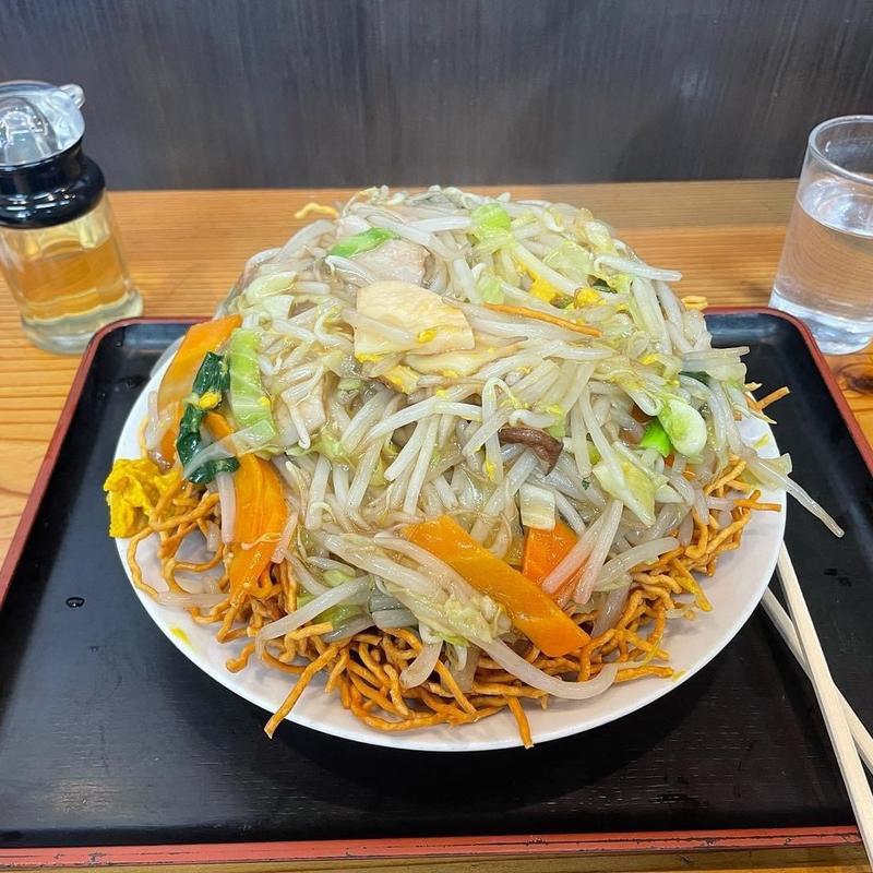 かた焼きそば(丸福)