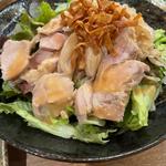 蒸し鶏サラダ(肉汁餃子のダンダダン 田無店)