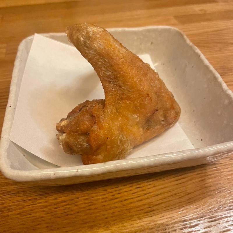 大手羽の唐揚げ(肉庵 小滝野 白金本店)