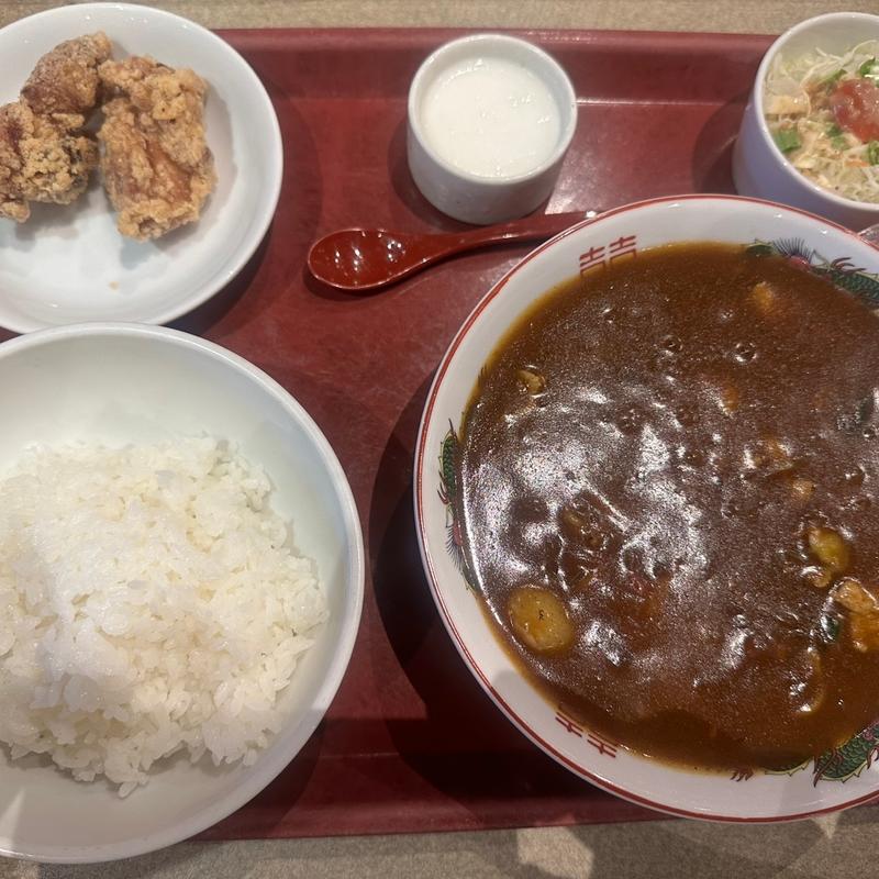カレーラーメンセット(焼賣太樓)