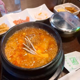キムチチゲ定食(KOREAN DINING チョゴリ)