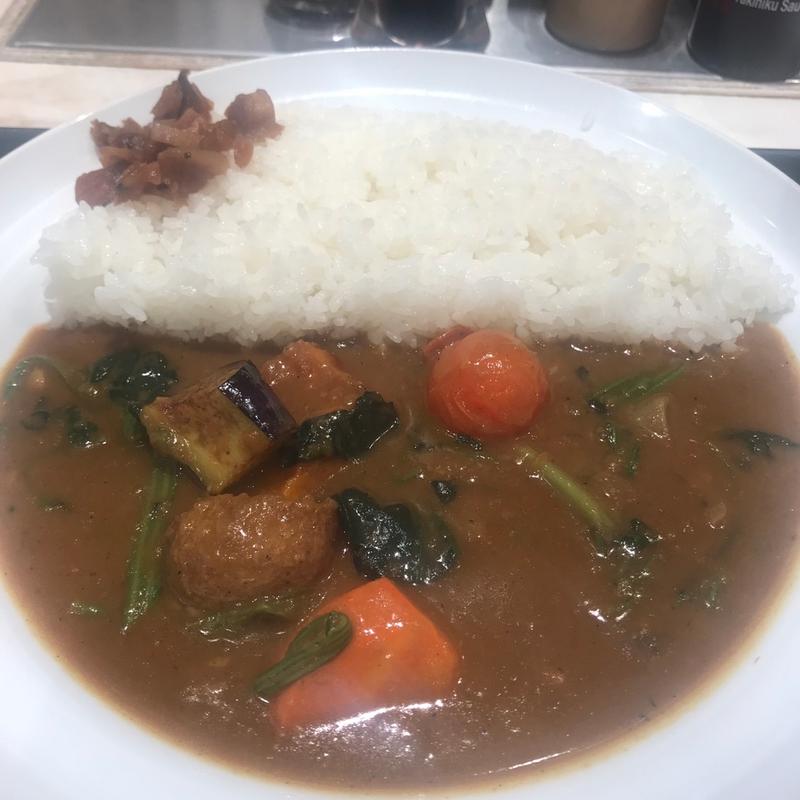 彩り野菜カレー(マイカリー食堂　西新宿タワー60店)