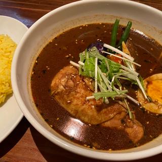 骨つきチキンスープカレー(札幌スープカレー YellowSpice（銀座イエロースパイス）)