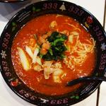 元祖トマトラーメン(大辛)(三味(333) 天神大名本店)