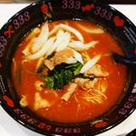 元祖トマトラーメン(三味(333) 天神大名本店)