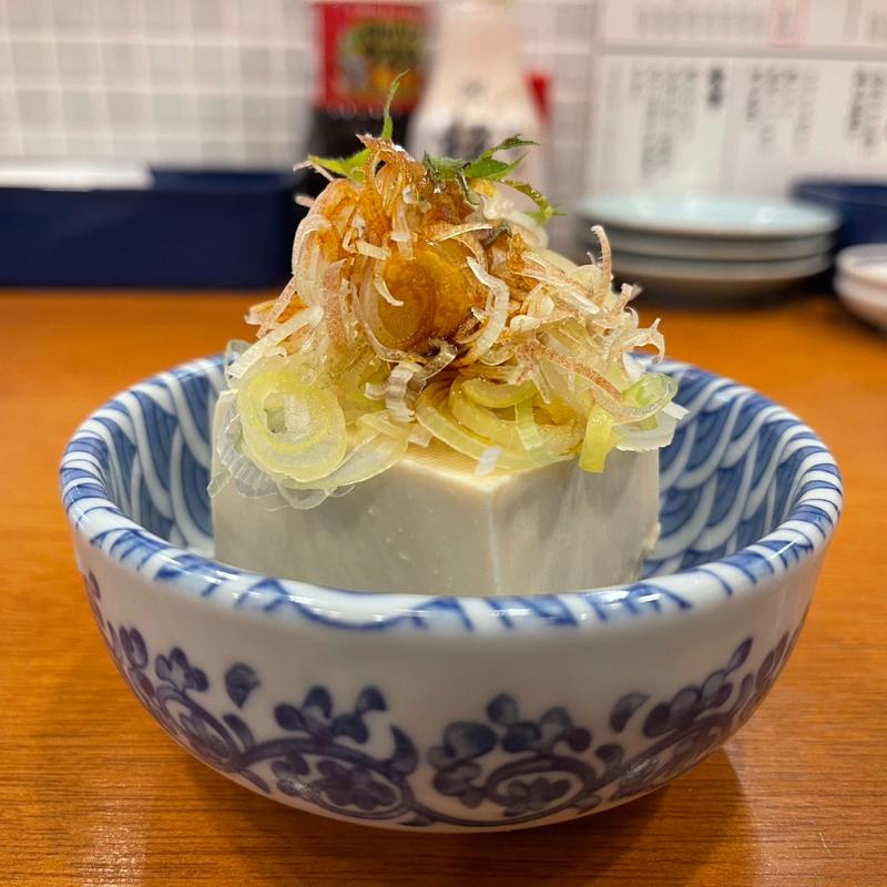 冷やっこ(釣宿酒場マヅメ 野毛本店)