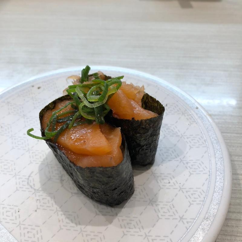 サーモン軍艦(はま寿司 恵庭店)