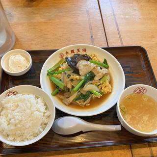 ムーシーロー定食(大阪王将 荒本店)