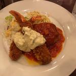 エビフライセット(いわむら CHEZ DEUXIEME)
