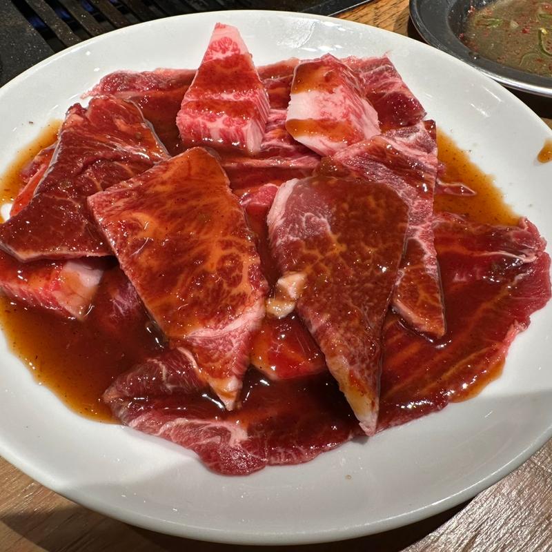 赤身盛り合わせ(大衆 焼き肉ホルモン 大松)