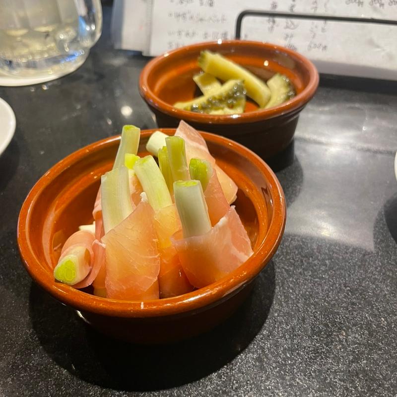 しまらっきょ生ハム巻(リビング & ダイニング hinode （リビングアンドダイニングヒノデ）)