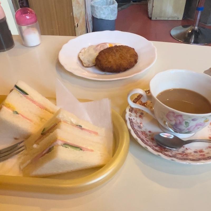 サンドイッチモーニング(パーラー オレンジ)