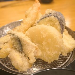 天ぷら定食(天ぷら なすび)