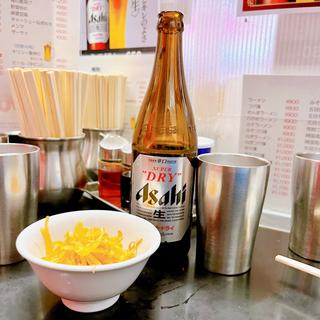 ビール(中ビン)(馬賊 浅草本店)