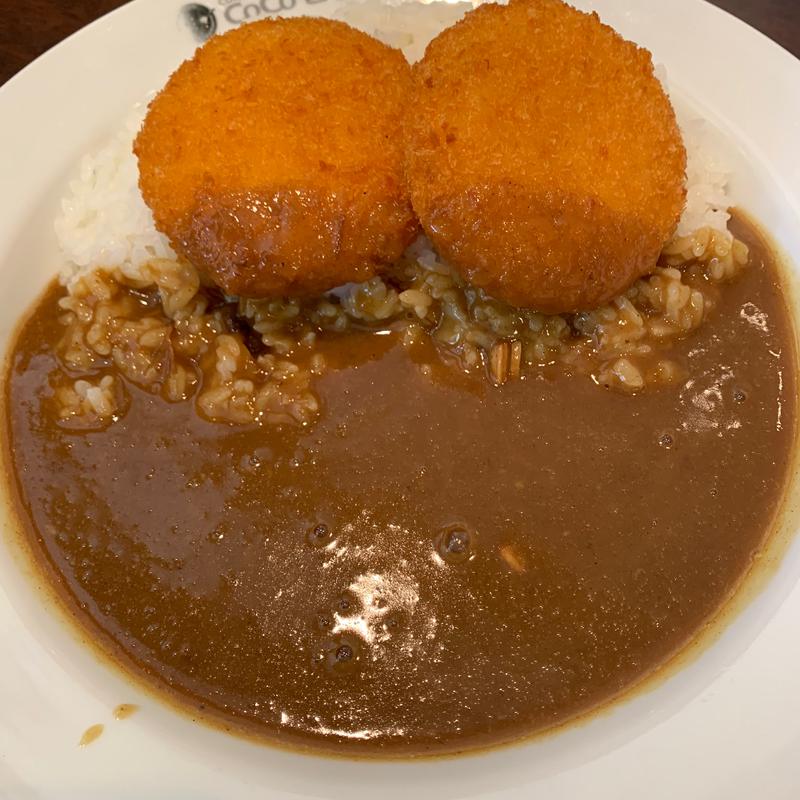 クリームコロッケカレー（カニ入り）(カレーハウス ＣｏＣｏ壱番屋 大和郡山筒井店 （カレーハウス ココイチバンヤ）)