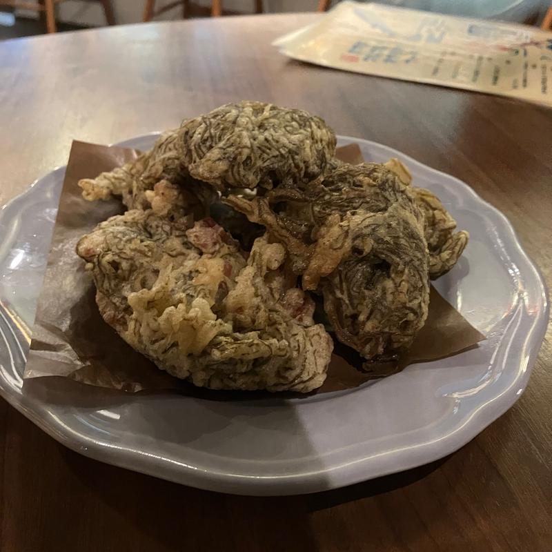 もずく天ぷら(沖縄居酒屋 ナナチブシ)