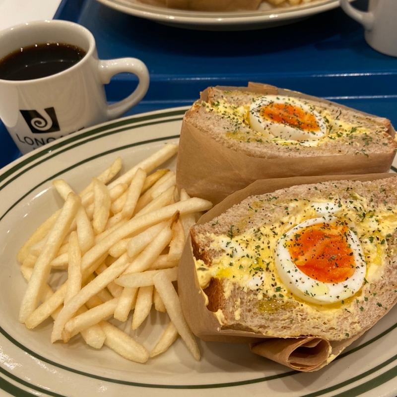 吉野こだわり卵のエッグサンド(LONCAFE 越谷レイクタウン店)