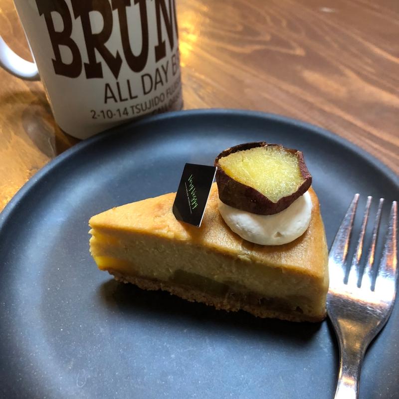 さつま芋のチーズケーキ(Very Veggy -SALAD WORKS-)