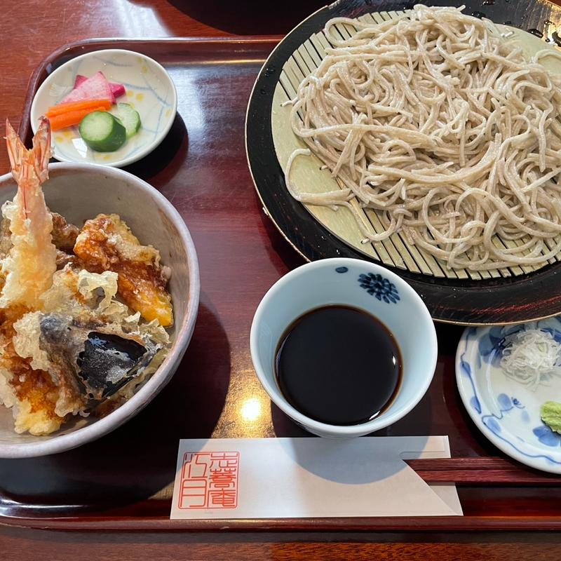 ランチ　小天丼セット(志蕎庵 江月)