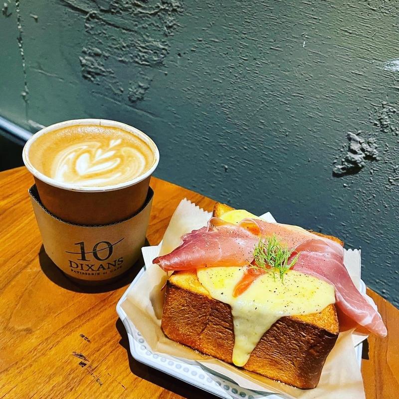 チーズトースト(10 DIXANS ディゾン九段下店)