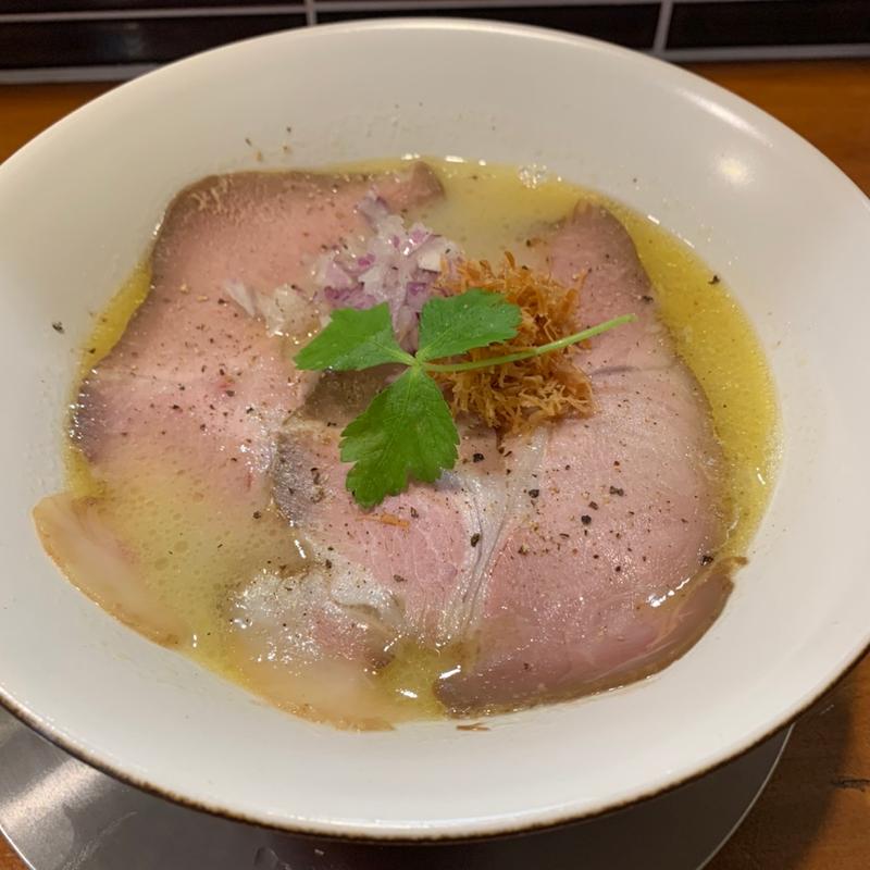 鶏塩白湯らーめん(麺燦燦)
