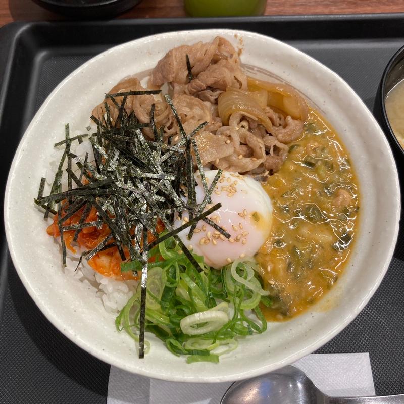 台湾風まぜ牛めし(松屋 多摩愛宕店 （松のや併設）)