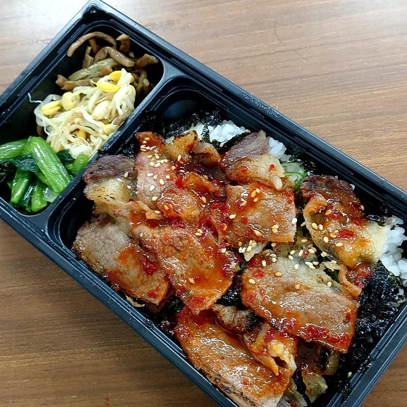 牛カルビ焼肉弁当(牛角 天王洲アイル店)