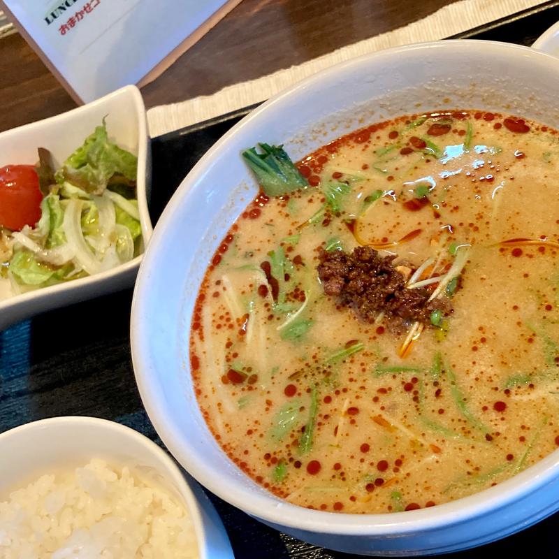 担々麺ランチ(チャイニーズ芹菜〜セロリ〜)
