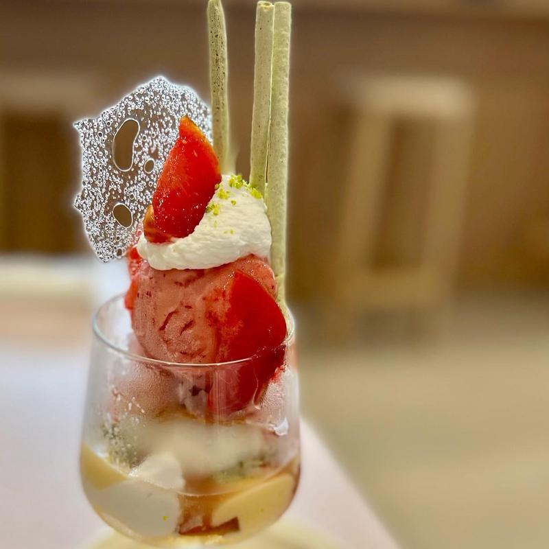 プラム カルダモン 梅酒のマリアージュ(パティスリー ビヤンネートル｜BIEN-ETRE PATISSERIE)