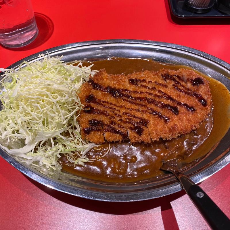 Lカツカレー(チャンピオンカレー 博多駅地下街店)