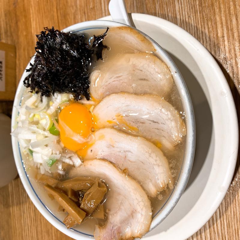 特製中華そば塩(玉 バラそば屋 中野店)