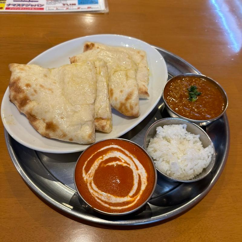 チーズナンセット(ナマステ ジャパン)