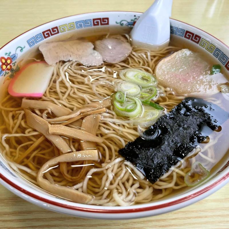 中華そば 大盛(元祖十文字中華そばマルタマ)