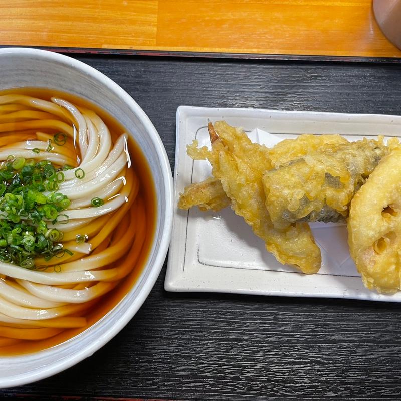 ぶっかけうどん中(蓮)