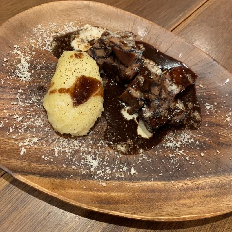 牛タンの厚切りステーキ(ベッラビスタ)